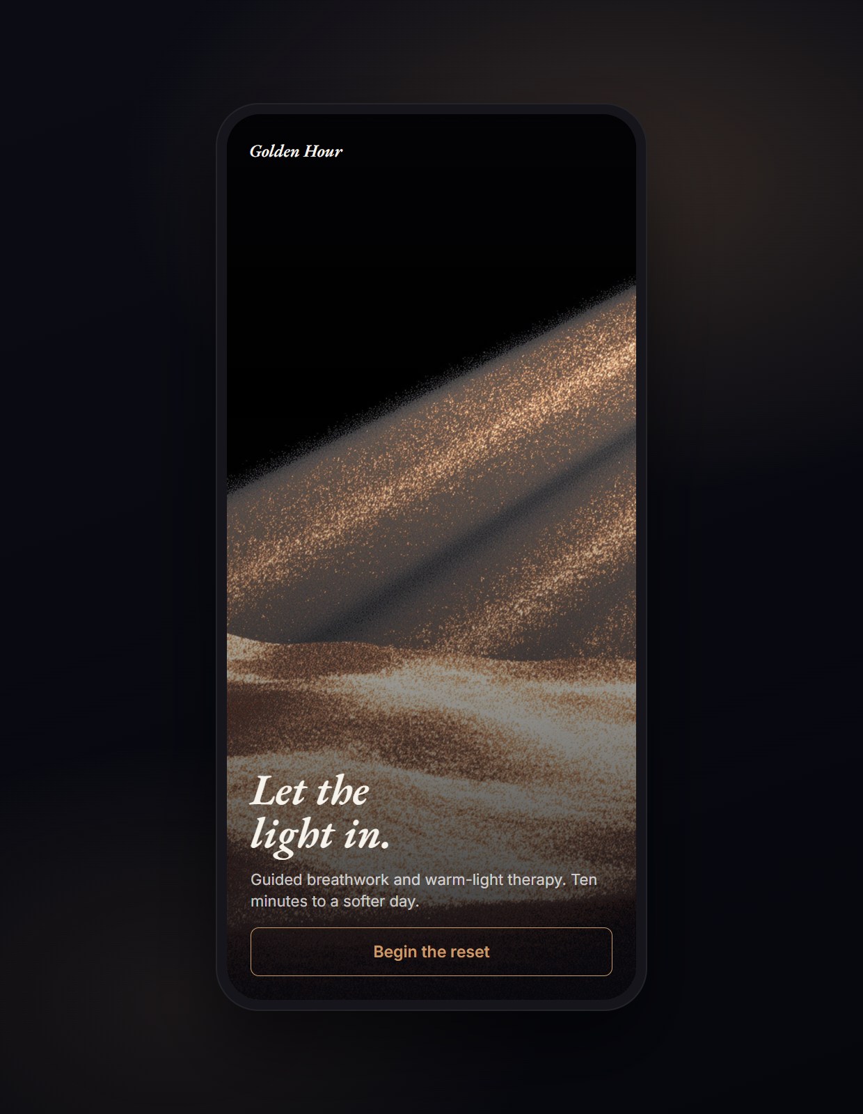 Aurelia Rays on mobile