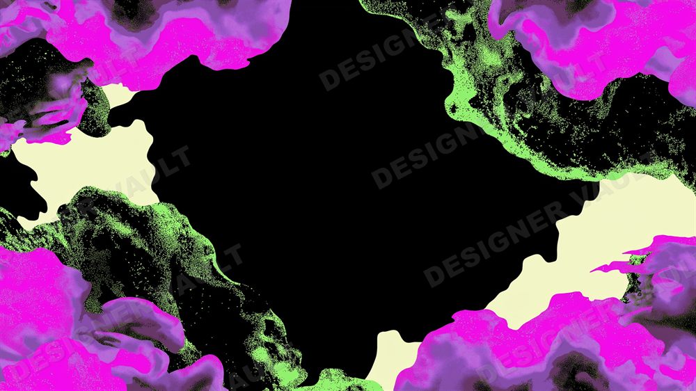 Blacklight 4K background, UV acid marbling, design 1 of 9