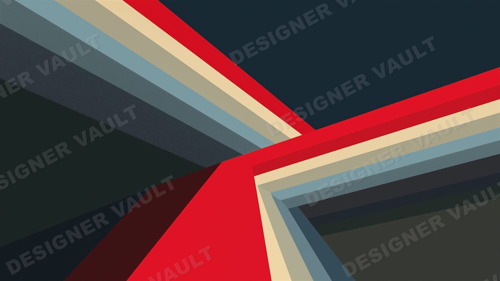 Chevron 4K background, Dimensional racing stripes, design 4 of 7