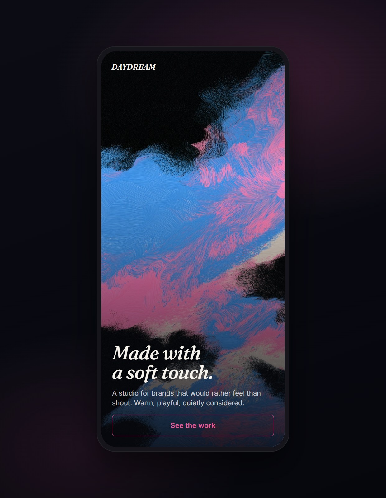 Cloudbank shown on a phone