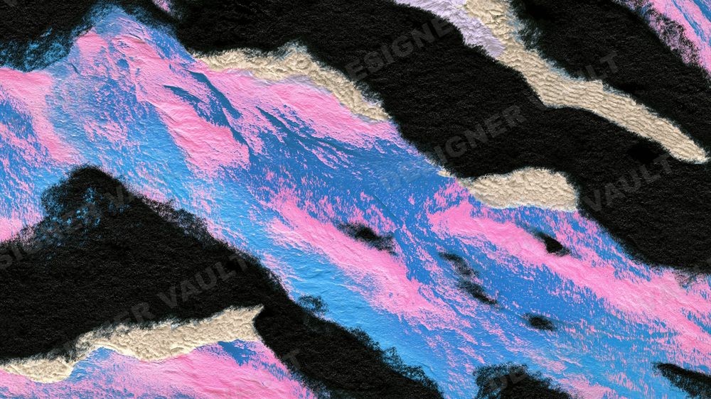 Cloudbank 4K background, Soft chalk pastel clouds, design 5 of 7