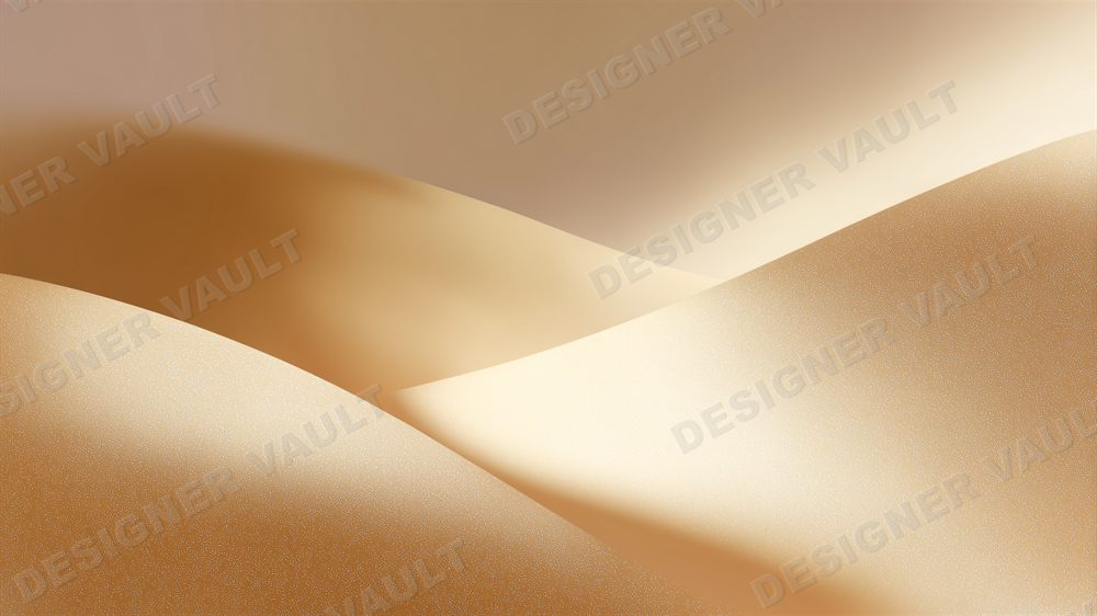 Dune Silk 4K background, Warm champagne flowing silk, design 6 of 6