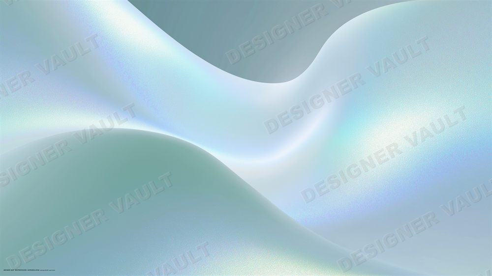 Frost Silk 4K background, Silver-mint morning silk, design 1 of 6