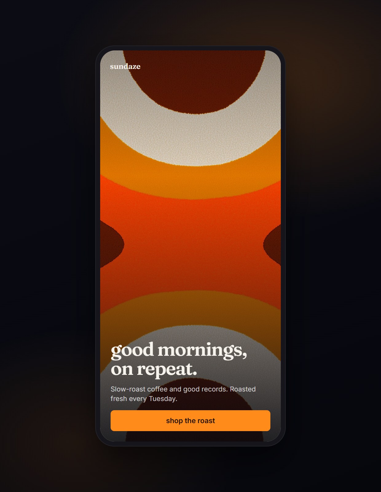Groovy 70s on mobile