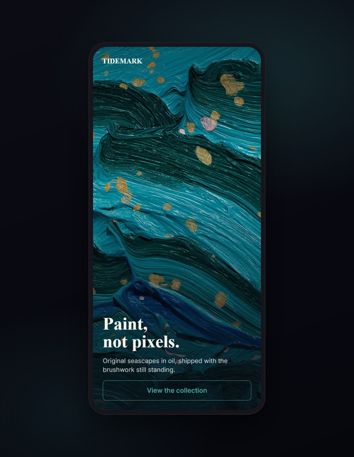 Calm & Editorial Vault II on mobile