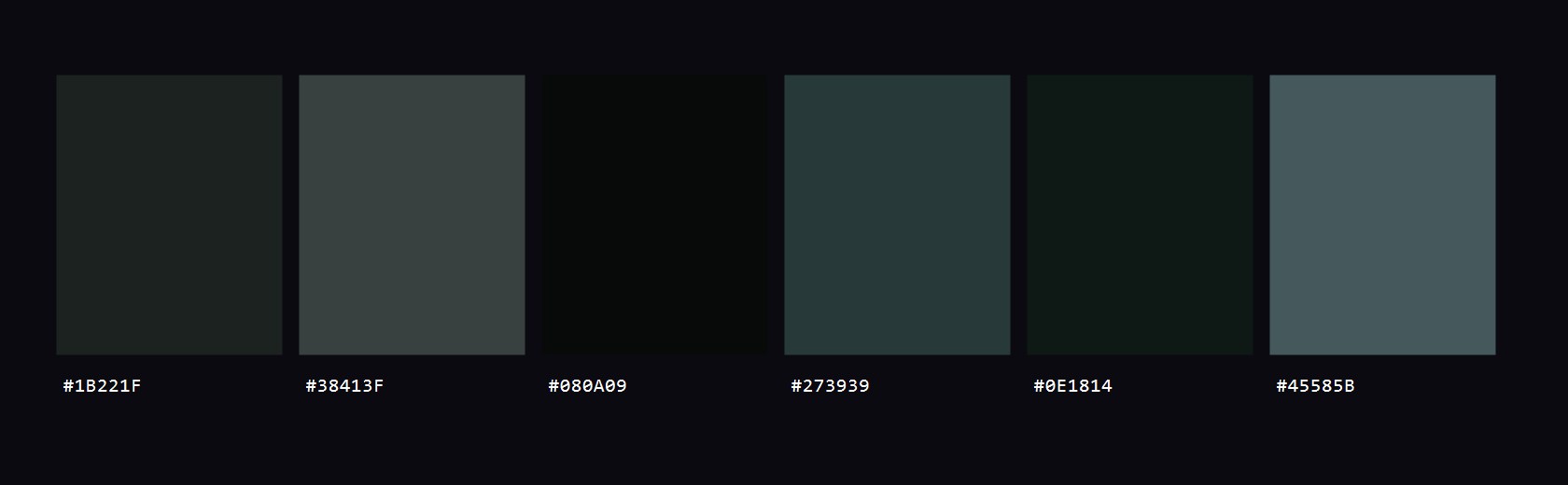 Iridium colour palette