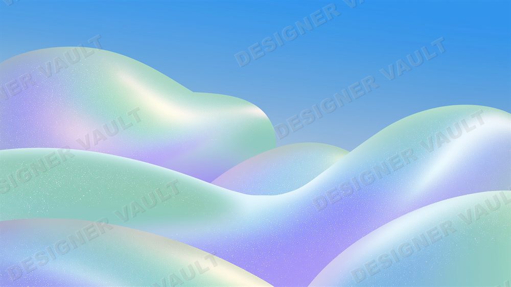 Macaron 4K background, Sculpted pastel softness, design 5 of 6
