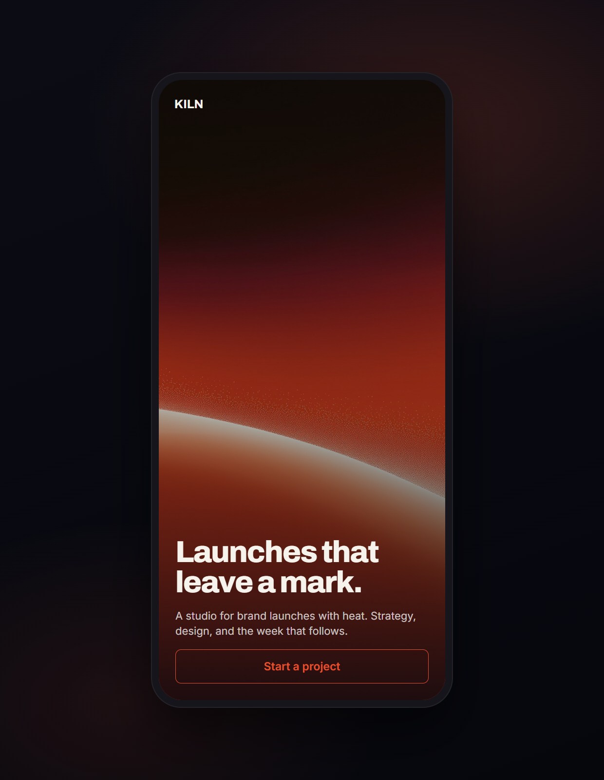 Bold & Graphic Vault on mobile