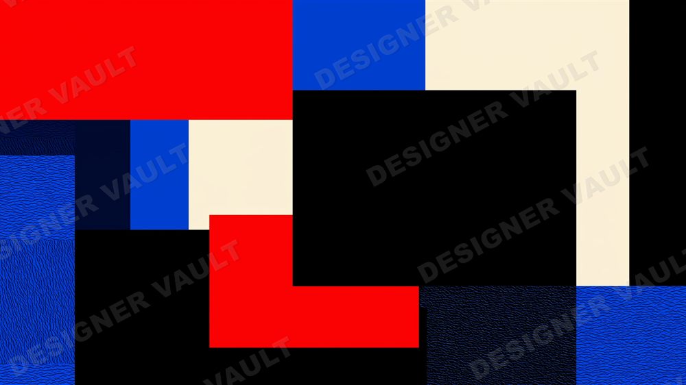 Manifesto 4K background, Constructivist poster geometry, design 3 of 7
