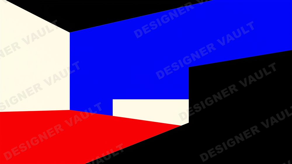 Manifesto 4K background, Constructivist poster geometry, design 7 of 7