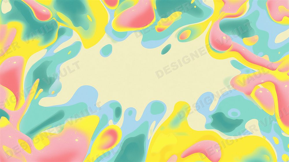Mirage 4K background, Pastel liquid camo, design 3 of 8
