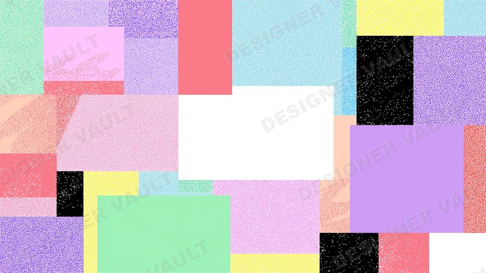 Moodboard 4K background, Pastel paper patchwork, design 3 of 8