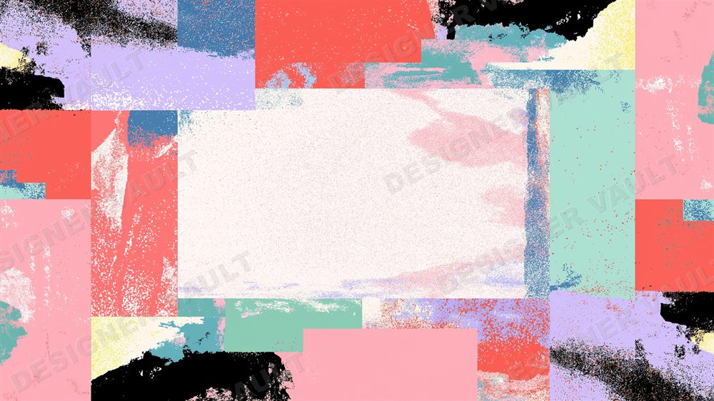 Moodboard 4K background, Pastel paper patchwork, design 5 of 8