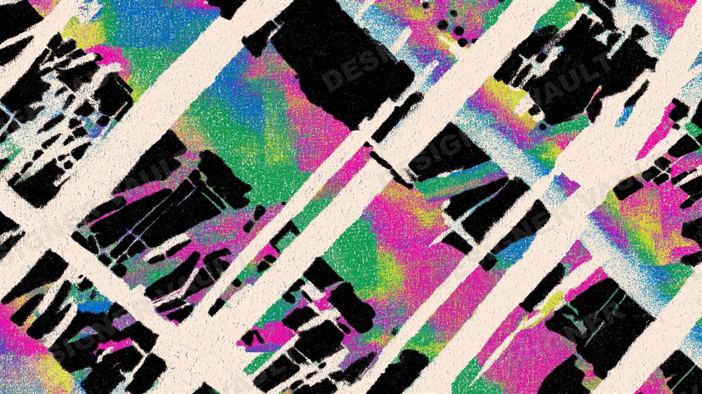 Neon Grid 4K background, Strict Swiss grids, neon edges, design 4 of 5