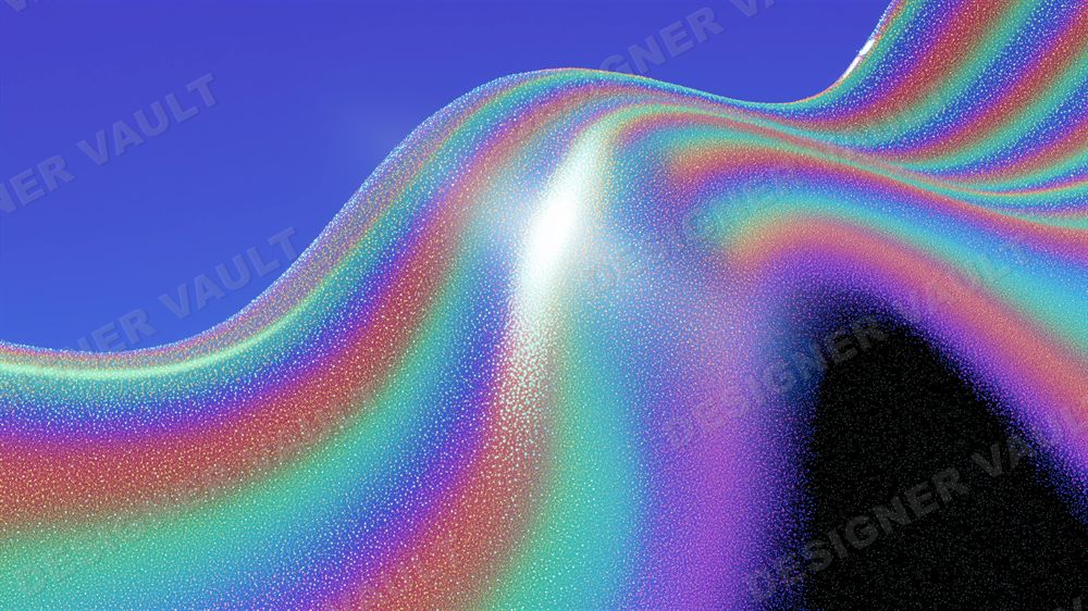 Neon Mesh 4K background, Electric conic-gradient meshes, design 1 of 6