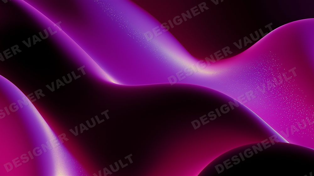 Nocturne Silk 4K background, Deep violet flowing silk, design 1 of 8