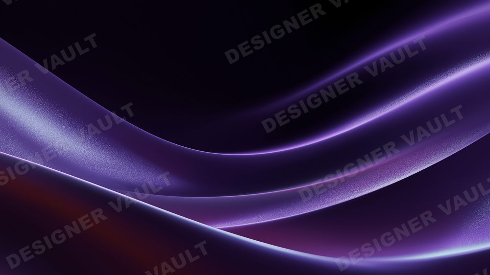 Nocturne Silk 4K background, Deep violet flowing silk, design 2 of 8