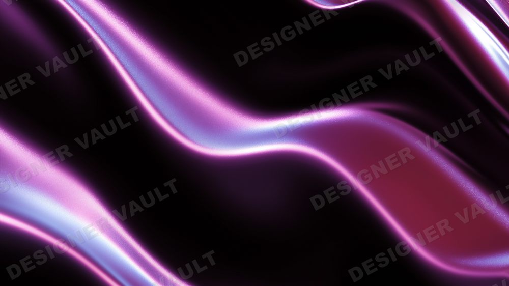Nocturne Silk 4K background, Deep violet flowing silk, design 6 of 8