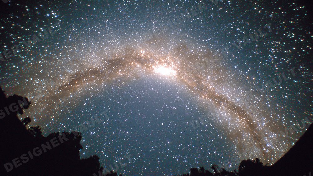 Observatory 4K background, Deep-space cosmos, design 3 of 5