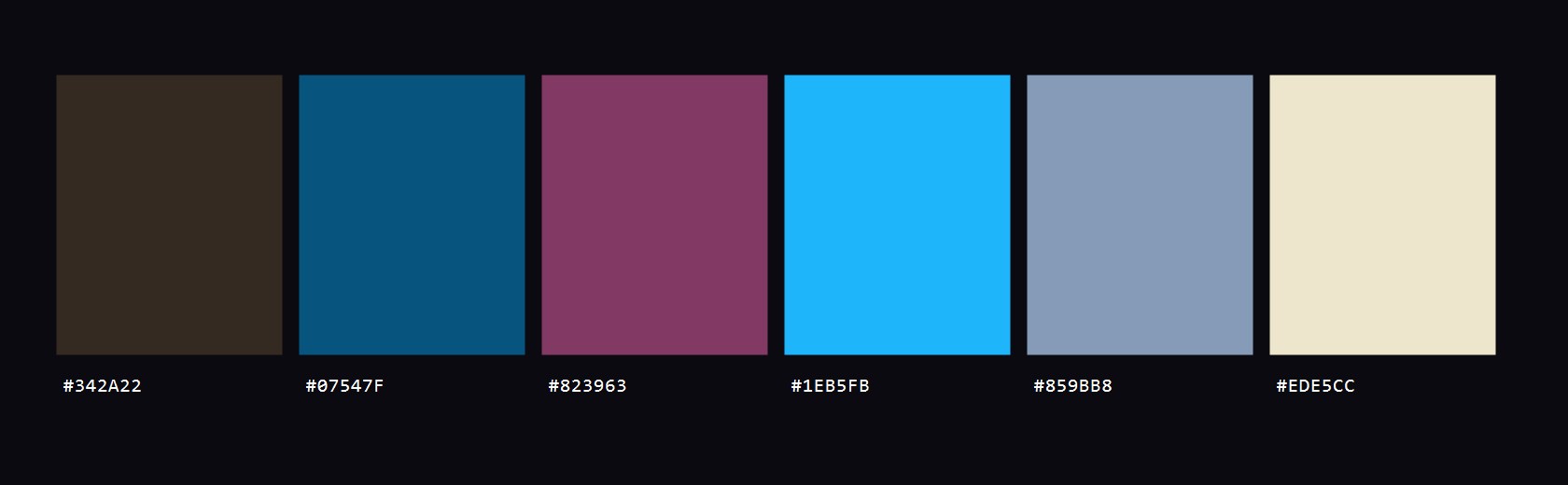 Photocopy Fog colour palette