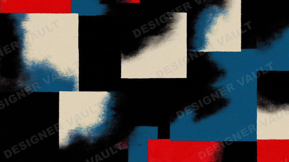 Post-Punk 4K background, Cut-and-paste punk collage, design 3 of 5
