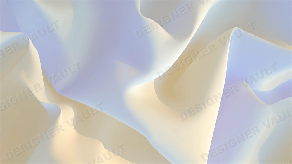 Vellum 4K background, Airy paper-silk folds, design 3 of 5