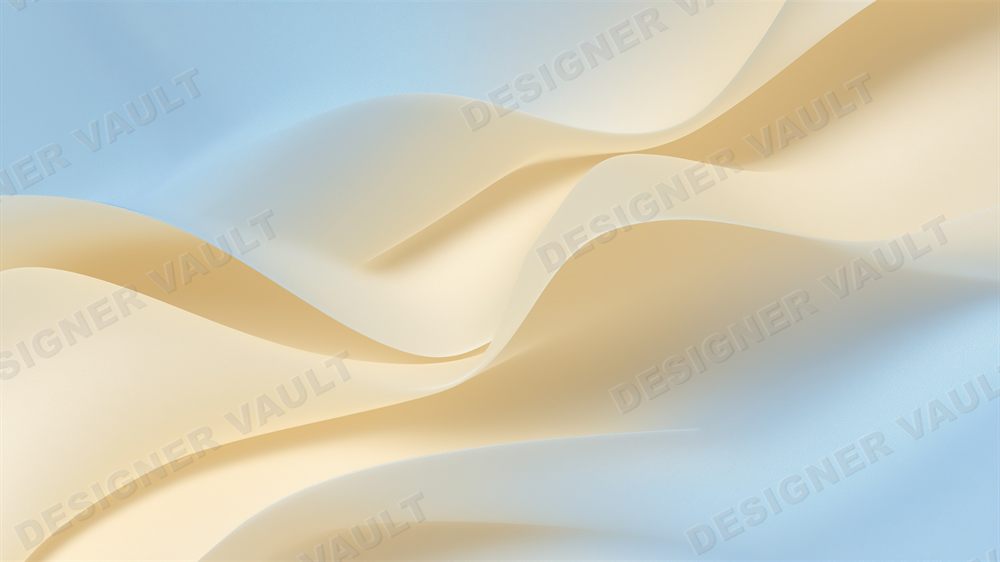 Vellum 4K background, Airy paper-silk folds, design 5 of 5