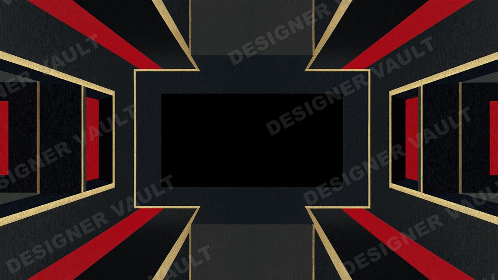 Velvet Rope 4K background, Gilded rooms after dark, design 5 of 6